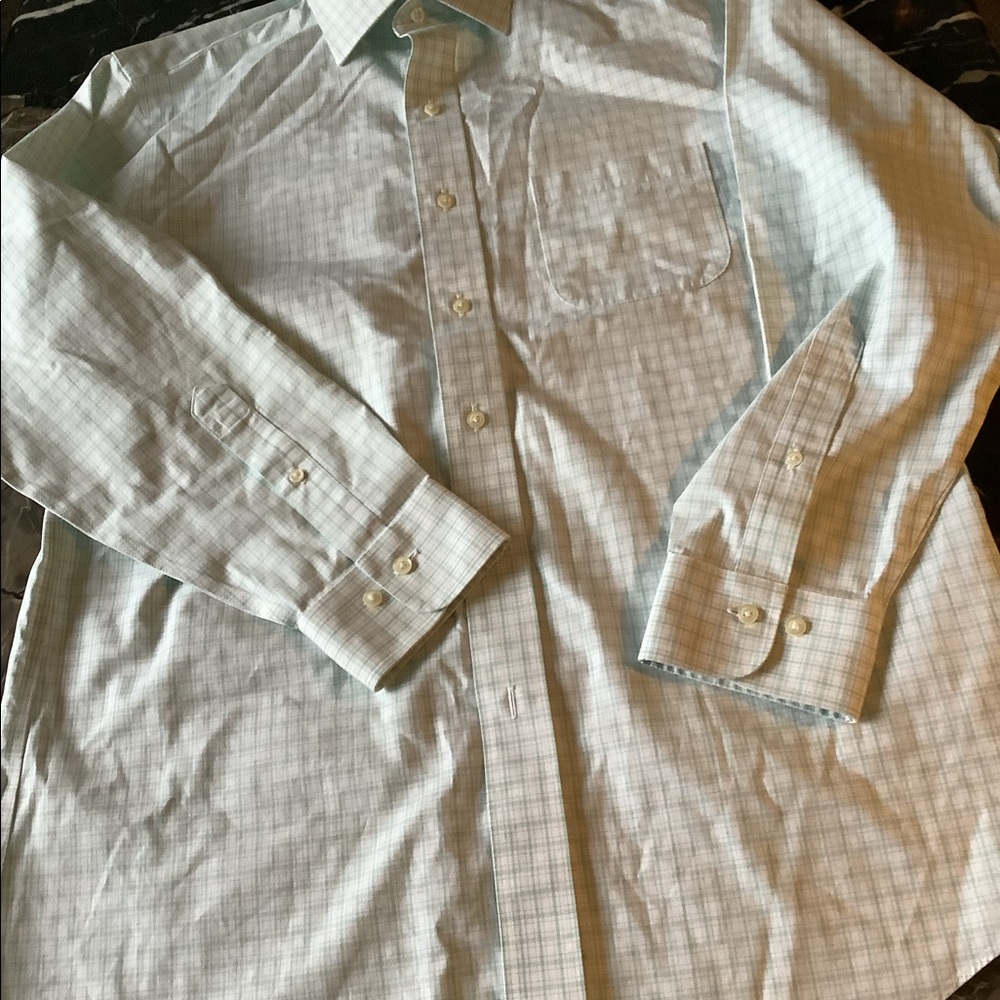 Bundle of 3 men’s brooks brothers long sleeve button down shirts size 15.5 - Picture 5 of 11